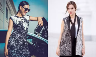 Vũ Ngọc Anh, Diệu Huyền quyến rũ trên phố với gam màu đen-trắng