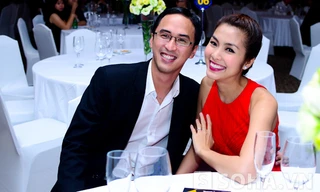 Tăng Thanh Hà và chồng Louis Nguyễn.