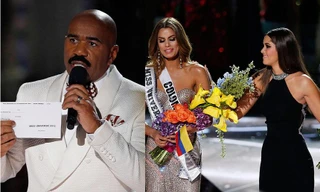 Nam diễn viên kiêm người dẫn chương trình Steve Harvey đã gây ra sai lầm 'để đời' trong đêm chung kết Miss Universe.