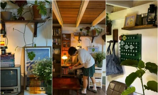 Gen Z "hô biến" căn chung cư cũ kỹ thành "tổ ấm trong mơ", ai ngắm cũng mê