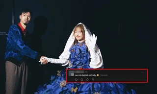 Lộ bộ ảnh ngọt ngào của Hoàng Thùy Linh và Đen, fan khen như cô dâu chú rể