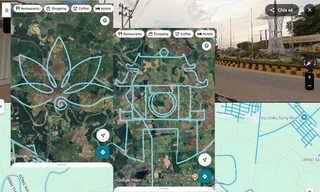 Trào lưu Google Maps: Netizen phát hiện các biểu tượng thú vị trên bản đồ Việt Nam