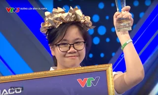 Nữ sinh Quảng Trị giành vòng nguyệt quế cuộc thi tuần Đường Lên Đỉnh Olympia 
