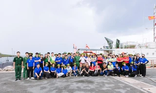 TP.HCM: Sôi nổi các hoạt động tình nguyện hè tại xã đảo Thạnh An sau lễ ra quân