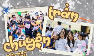 TP.HCM: Teen 2K7 Trần Chuyên rộn ràng hội trại khối đánh dấu cột mốc trưởng thành