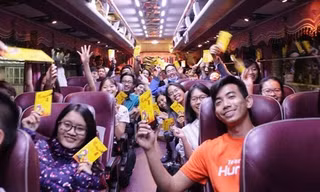 Ấm lòng Chuyến xe 0 đồng đưa Tết đoàn viên đến gần hơn với những sinh viên xa nhà