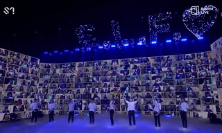 Đưa Choi Siwon khổng lồ lên sân khấu, concert online của SUPER JUNIOR phá kỷ lục “bắn tim“