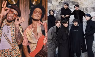 Giỡn “nhây” như Silk Sonic: “Ứng tuyển” vào team của BTS để được biểu diễn tại Grammys