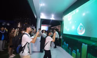 Sinh viên hào hứng trải nghiệm thanh toán số tại Ngày thẻ Việt Nam 2023 - Sóng Festival
