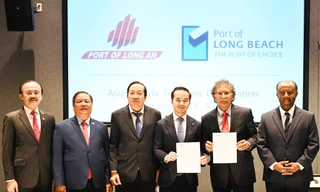 Cảng quốc tế Long An ký kết với cảng biển xuất khẩu của Mỹ