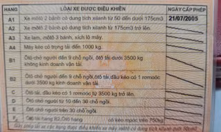 Cục Đường bộ nói gì về việc đổi giấy phép lái xe bản giấy sang thẻ PET?