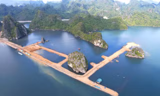 Thông tin mới vụ lấp vùng đệm vịnh Hạ Long làm biệt thự, nhà liền kề
