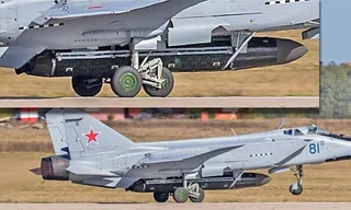 Tiêm kích MiG-31 của Nga mang một loại tên lửa bí ẩn mà theo một số chuyên gia phương Tây, tên lửa này có khả năng hủy diệt vệ tinh.