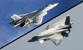 Tiêm kích Su-57 của Nga so kè J-20 Trung Quốc