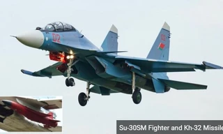 Tiêm kích Su-30 và tên lửa Kh-32