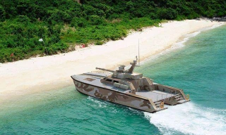 Hé lộ thêm chi tiết về chiếc 'thuyền xe tăng' của lính thủy đánh bộ Indonesia