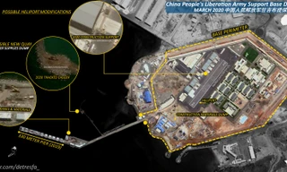 Căn cứ hải quân Trung Quốc ở Djibouti đang được mở rộng