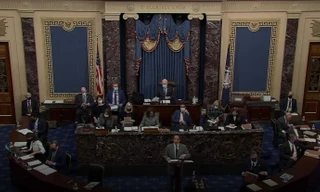 Quang cảnh phiên luận tội ông Trump