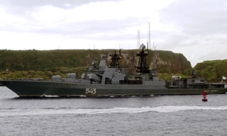 Tàu Thống chế Shaposhnikov của hải quân Nga