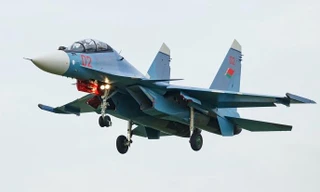 Tiêm kích hạng nặng Su-30SM của Không quân Belarus