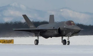 Không quân Nhật Bản đang sử dụng các tiêm kích tàng hình F-35 mới của mình làm nhiệm vụ cảnh báo