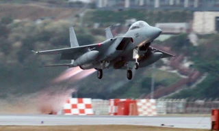 Một chiếc F-15J của không quân Nhật Bản