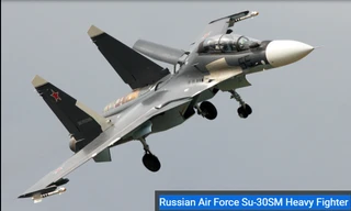 Tiêm kích hạng nặng Su-30SM của Nga