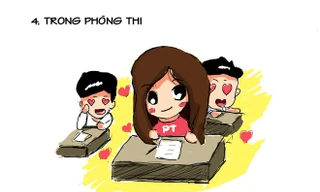 Sự khác biệt giữa hot girl và nữ sinh bình thường đi thi ĐH