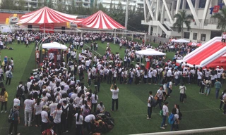 Sinh viên gần 20 trường Đại học tham gia nhảy vận động vì cộng đồng