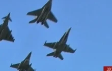 Chiến đấu cơ các nước gầm rú trên bầu trời Ukraine