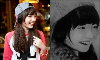 Hot girl Thái Lan 10X khoe ảnh cực iu do fans vẽ