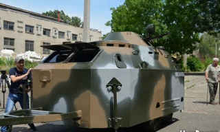 Ukraine ‘chế’ trạm kiểm soát di động đối phó xung đột vũ trang