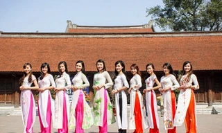 10 thiếu nữ xinh đẹp nhất trường Báo 2014