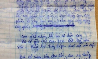 Xúc động lá thư cụ nội gửi cháu trai 20 tuổi