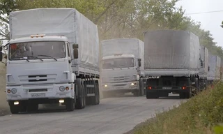 Ukraine nói đoàn xe nhân đạo Nga ‘vượt biên bất hợp pháp’
