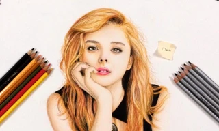 9X Biên Hòa vẽ tranh bút màu sống động như thật