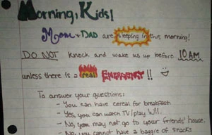 Thư phụ huynh gửi con mỗi sáng