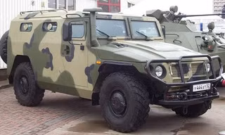 Xe bọc thép Tiger của Nga