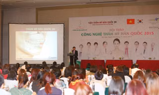 TS.BS.Nguyễn Phan Tú Dung, Chủ tịch hội đồng quản trị kiêm Tổng giám đốc viện Thẩm mỹ JW TPHCM giới thiệu công nghệ làm đẹp mới