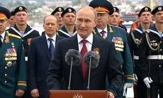 Tổng thống Putin bất ngờ tới Crimea