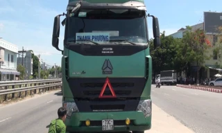 Hiện trường vụ tai nạn khiến nữ sinh tử vong.