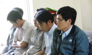 Các bị cáo ra hầu tòa vào sáng 28-3