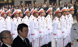 Hình ảnh Quốc tang Đại tướng Võ Nguyên Giáp trên báo quốc tế