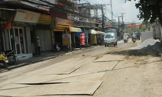 Sự cố vỡ ống nước đã được khắc phục ngay trong ngày 19-7