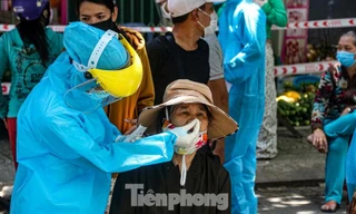 Nhân viên massage vào mua heo nhựa, Đà Nẵng xét nghiệm COVID-19 cả chợ