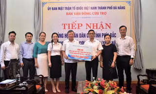 Đà Nẵng công khai gần 1.600 sao kê ủng hộ đồng bào miền Bắc