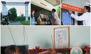 Về nơi mà nhà nhà đều treo ảnh Bác