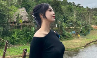 Hoa hậu Thanh Thủy vui Tết cùng trẻ em Cơ Tu