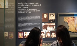 Học sinh đổ về Bảo tàng Đà Nẵng giữa tháng 4 lịch sử