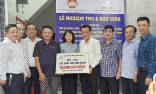 Thêm 70 căn nhà tình nghĩa cho người dân thường chịu thiên tai tại miền Trung - Tây Nguyên 